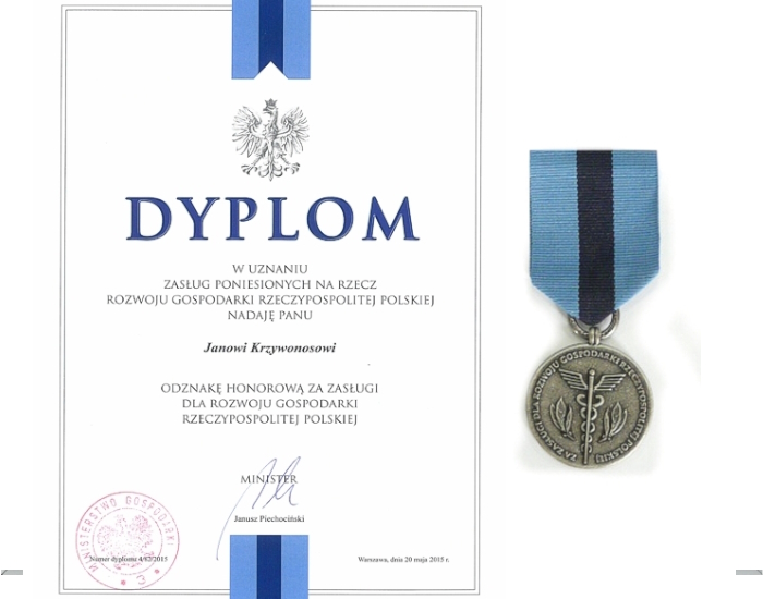 Odznaka honorowa za zasługi dla rozwoju Gospodarki Rzeczpospolitej Polskiej